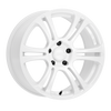 Kansei K16W Neo 18x9in / 5x120 BP / 22mm Offset / 72.56mm Bore - Gloss White Wheel - K16W-189018+22