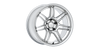 Kansei K17H Seven 18x8.5in / 5x114.3 BP / 35mm Offset / 73.1mm  Bore - Hyper Silver - K17H-188512+35