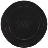 K&N 1 inch ID 3 inch OD 2.375 inch H Rubber Base Crankcase Vent Filter - 62-1410