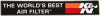 K&N X-Stream Top Filter X-Stream 14 inch OD Black - 66-1401