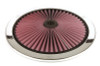K&N X-Stream Top Filter X-Stream 14 inch OD Chrome - 66-1401XP