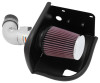 K&N 11-12 Ford Fiesta 1.6L L4 Silver Typhoon Performance Intake - 69-3530TS