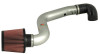 K&N 02-04 Chevy Cavalier L4-2.2L Silver Typhoon Intake - 69-4510TS