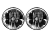 KC HiLiTES 07-18 Jeep JK (Not for Rubicon/Sahara) 7in. Gravity LED DOT Headlight (Pair Pack System) - 42351