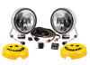 KC HiLiTES 6in. Daylighter Gravity G6 LED Lights 20w Spot Beam (Pair Pack System) - Black SS - 651