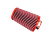 BMC Twin Air Universal Conical Filter w/Carbon Top - 70mm ID / 150mm H - FBTS70-150C