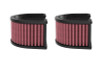 K&N 2023 Corvette V8-5.5L 2 Per Box Drop In Air Filter - E-0631
