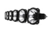KC HiLiTES Universal 39in. Pro6 Gravity LED 6-Light 120w Combo Beam Light Bar (No Mount) - 91307