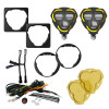 KC HiLiTES FLEX ERA 3 Dual Mode SAE Fog Lights - 2-Light Master Kit for Toyota Aftermarket Bumper - 97155
