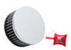 K&N Universal Chrome Filter 2 1/2 inch O/S FLG / 4 1/2 inch OD / 2 inch Height - RC-1950