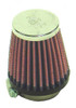 K&N Universal Chrome Filter 1 9/16 inch FLG / 2 5/8 inch Bottom / 2 inch Top / 3 inch Height - RC-2290