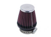 K&N Universal Air Filter 1-13/16in FLG / 3in Bottom / 2in Top / 3in Height - RC-2320