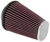 K&N Universal Clamp-On Air Filter 2-7/16in Flange 4-1/2x3-3/4in Base 3x2in Top 6in Height - RC-3680