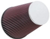 K&N Universal Chrome Filter 6 inch FLG / 7.5 inch Base / 4.5 inch Top / 9 inch Height - RC-5046