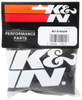 K&N Round Tapered Drycharger Air Filter Wrap 8in B ID x 6.625in T ID x 10.5in H - RC-5166DK