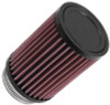 K&N Universal Rubber Filter 2.5in Flange ID x 3.5in OD x 5in Height - RD-0710