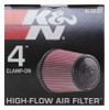 K&N Universal Air Filter (4in. Flange / 6in. Base OD / 4-5/8in. Top OD / 6in. Height) - RE-0850