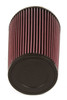 K&N Universal Rubber Filter 3 1/2inch ID FLG / 6inch Base / 4-5/8inch Top / 9inch Height - RE-0920