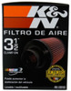 K&N Universal Rubber Filter 3 1/2inch ID FLG / 6inch Base / 4-5/8inch Top / 6inch Height - RE-0950