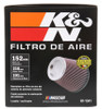 K&N Round Tapered Universal Air Filter 6 inch Flange 7 1/2 inch Base 5 inch Top 7 1/2 inch Height - RF-1041