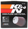 K&N Round Tapered Universal Air Filter 6 inch Flange 7 1/2 inch Base 5 inch Top 7 1/2 inch Height - RF-1041
