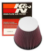 K&N Round Tapered Universal Air Filter 6in Flange ID x 7.5in Base OD x 4.5in Top OD x 6in H - RF-1048