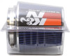 K&N Universal Air Filter Chrome Round Tapered Blue - 4in Flange ID x 1.125in Flange Length x 5.5in H - RG-1001BL