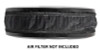 K&N Air Filter Wrap Black Round Height 2.5 in ID 7.5in - RK-3901PK