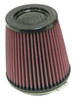 K&N Universal Air Filter - Round Tapered 4in Flange ID / 5.375in Base OD / 4in Top OD / 5.5in H - RP-4660