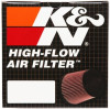 K&N Round Tapered Universal Air Filter 4 inch Flange 5 3/8 inch Base 4 inch Top 7 inch Height - RP-4970