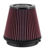 K&N Filter Universal Air Filter Carbon Fiber Top With 6in Flange x 7.5in Base x 6in H - RP-5168