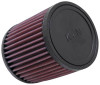 K&N Universal Rubber Filter - Round Straight 2.688in Flange ID x 4.5in OD x 5in H - RU-0910