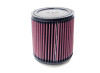 K&N Filter Universal Rubber Filter 2-7/16in O/S Flange x 5-1/2in OD x 6in Height - RU-1000