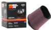 K&N Universal Tapered Filter 4-1/2in Flange, 6-1/4in x 9-1/4in Base, 7in x 4.5in Top, 10in Height - RU-1024