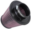 K&N Universal Clamp-On Air Filter 3-7/8in FLG / 7-1/2in B / 5in T / 7in H - RU-1029