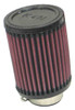 K&N Filter Universal Rubber Filter 1 3/4 inch 10 Degree Flange 3 1/2 inch OD 4 1/2 inch Height - RU-1030