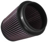 K&N Universal Clamp-On Air Filter 5in FLG / 6-1/2in B / 5in T / 6-1/2in H - RU-1037