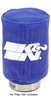 K&N Air Filter Wrap- Blue - RU-1280DB
