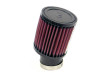 K&N Universal Clamp-On Air Filter 1-15/16in 20 DEG FLG x 3-1/2in OD x 4in H - RU-1400