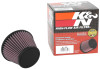 K&N Universal Clamp-On Air Filter 2.375in Flg ID x 5.21875in B OD x 3.5in T OD x 3.75in H - RU-1624