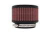 K&N Universal Clamp-On Air Filter 2.25in Flange ID 3.5in OD 2in Height - RU-1900