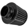K&N Universal Air Filter (2-3/4in. Flange / 6in. Base / 5-1/4in. Top OD / 5-1/4in. Height) - RU-3103HBK