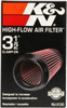 K&N Filter Universal Rubber Filter 3 1/2 inch Flange 4 5/8 inch Base 3 1/2 inch Top 7 inch Height - RU-3130