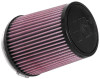 K&N Universal Air Filter 4in Flange / 5-3/8in Base / 4-1/2in Top / 6in Height - RU-4550
