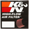 K&N Universal Round Tapered Filter 3 inch FLG / 5 inch Bottom / 4 inch Top / 7 7/8 inch Height - RU-4690