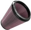 K&N Universal Clamp-On Air Filter 6in FLG / 7-1/2in B / 4-1/2in T / 9in H - RU-5046
