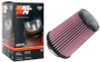 K&N Universal Rubber Filter 2-1/2in Flg / 4-1/2in OD B / 3-1/2in OD T / 6in H - Black Top - RU-5062XD