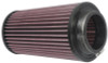 K&N Filter Universal Rubber Filter 2.75in Flange 4.75in Base 4in Top 8in Height - RU-5144