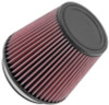 K&N Filter Universal Rubber Filter 5in Flange 6.5in Base 4.5in Top 5.5in Height - RU-5147