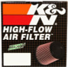 K&N Filter Universal Rubber Filter 5in Flange 6.5in Base 4.5in Top 5.5in Height - RU-5147